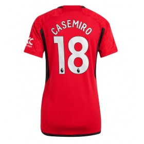 Manchester United Casemiro #18 Hemmakläder Dam 2023-24 Kortärmad